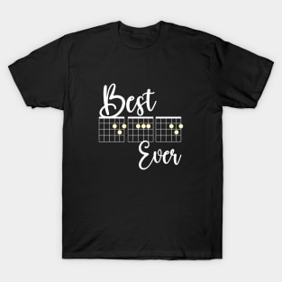 Best Dad Ever- Guitar Dad T-Shirt